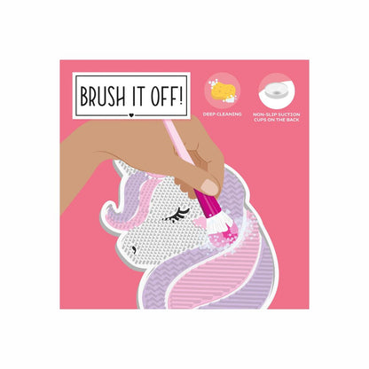 LEGAMI Make Up Brush Cleaning Pad/Mat Unicorn