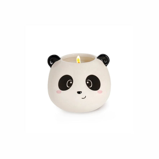 LEGAMI Scented Candle with Panda Ceramic Holder