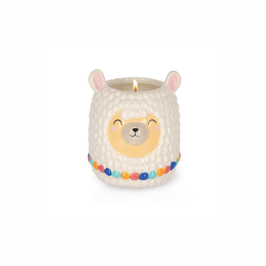 LEGAMI Scented Candle with Llama Ceramic Holder