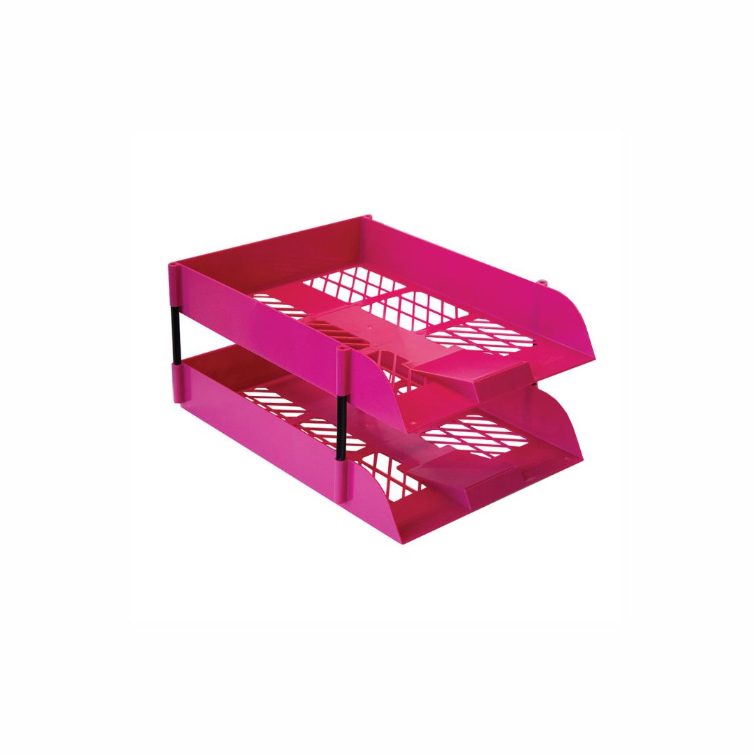 TREELINE 2 Pack Letter Trays with Risers