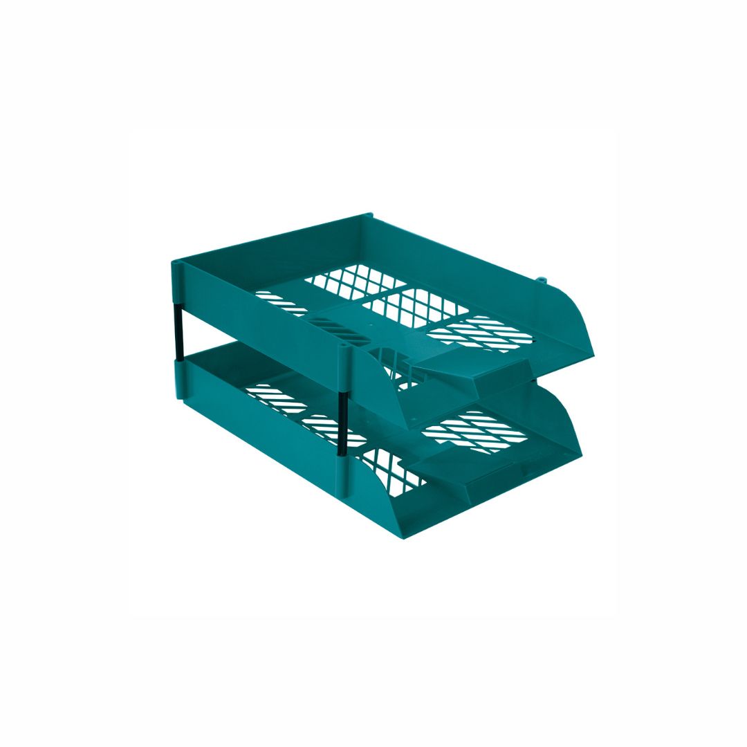 TREELINE 2 Pack Letter Trays with Risers
