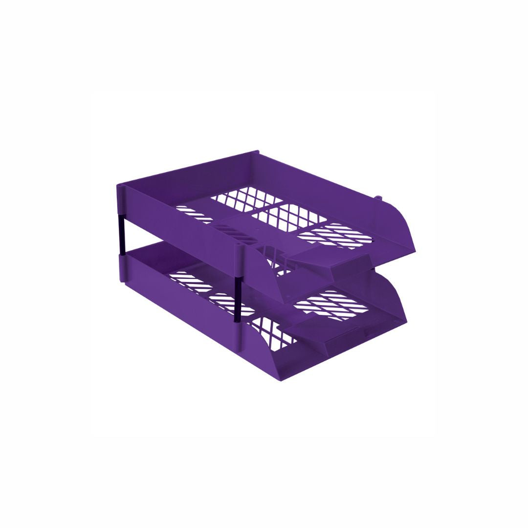 TREELINE 2 Pack Letter Trays with Risers