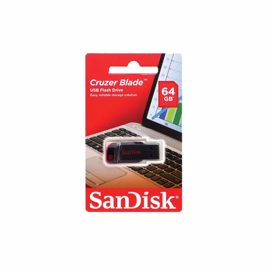 SAN DISK Cruzer Blade Flash Drive 64Gb