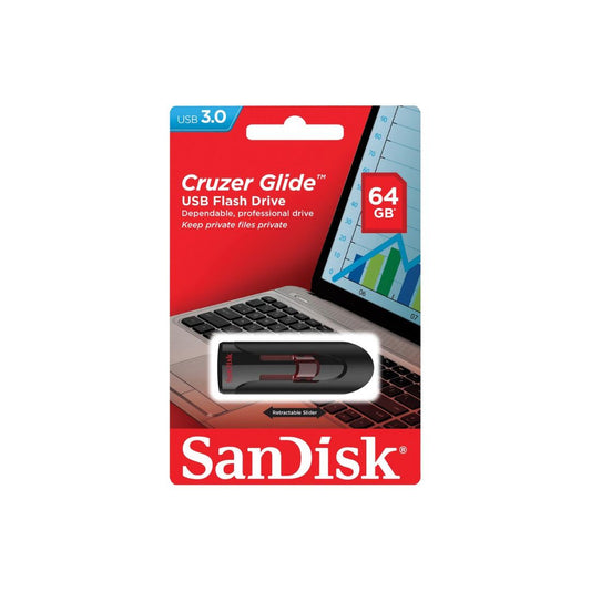 SAN DISK Cruzer Glide 3.0 Flash Drive 64Gb 4.80GB/s
