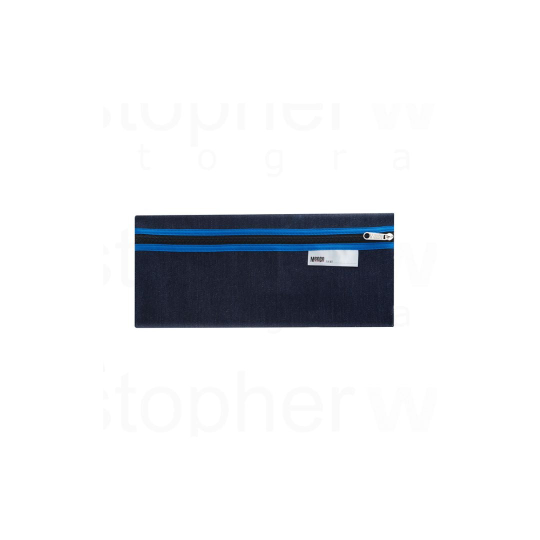 MEECO 33cm Denim Pencil Bag