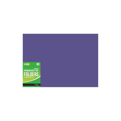 TREELINE Folders Premium Deep Tint - 204gsm 100'S ECO Friendly