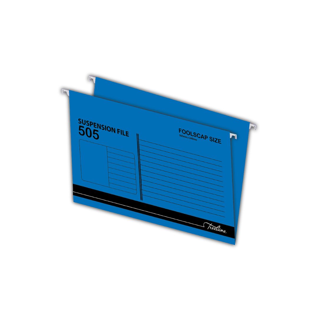 TREELINE Foolscap Suspension Files - Pack of 25