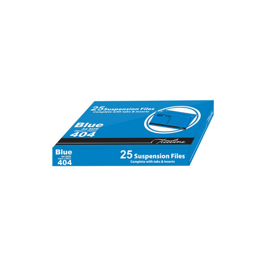 TREELINE A4 Suspension File 404- Pack of 25