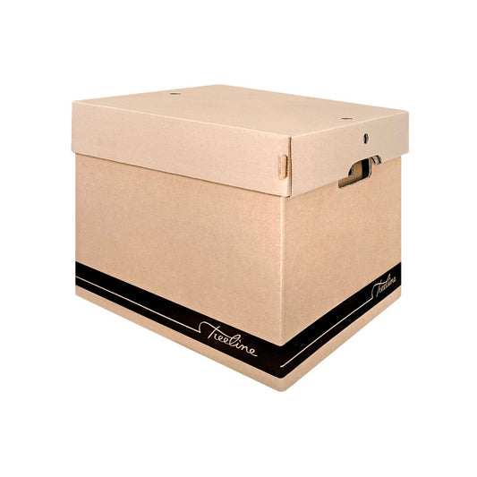 TREELINE Storage Box with Lid - 335 x 345 x 425mm Pack of 20