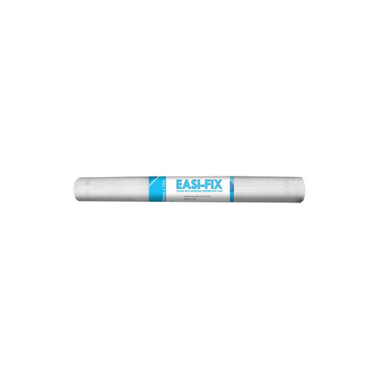 TREELINE Book Covering Easifix - 70mic 10 meter Clear Adhesive  Roll