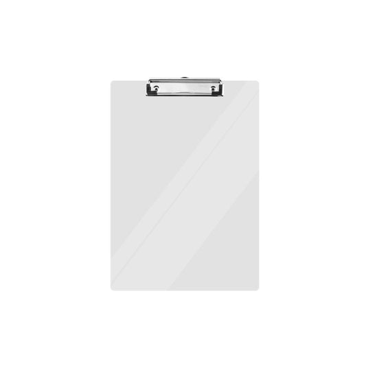 TREELINE A4 Translucent Clipboard 5 Pack Clear