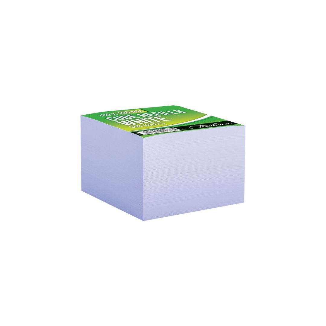 TREELINE White Cube Refills Shrink-wrapped 90 x 90 - 500 sheets (1/2 cube)