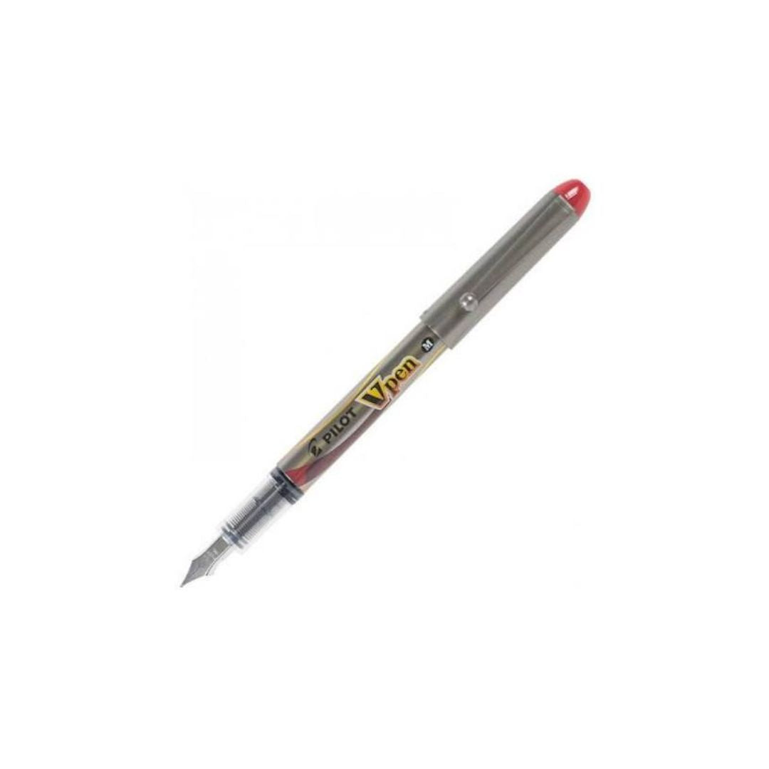 PILOT SVP-4M V Disposable Fountain Pen Box of 12
