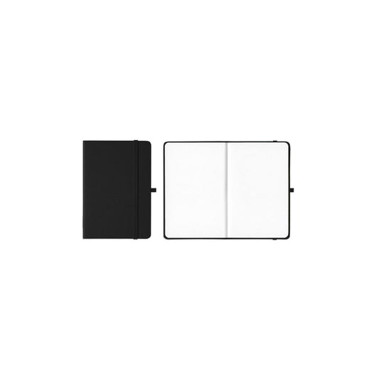 SDS A5 Specialised Journals 192pg - Unruled With Elastic & Pen Holder Black