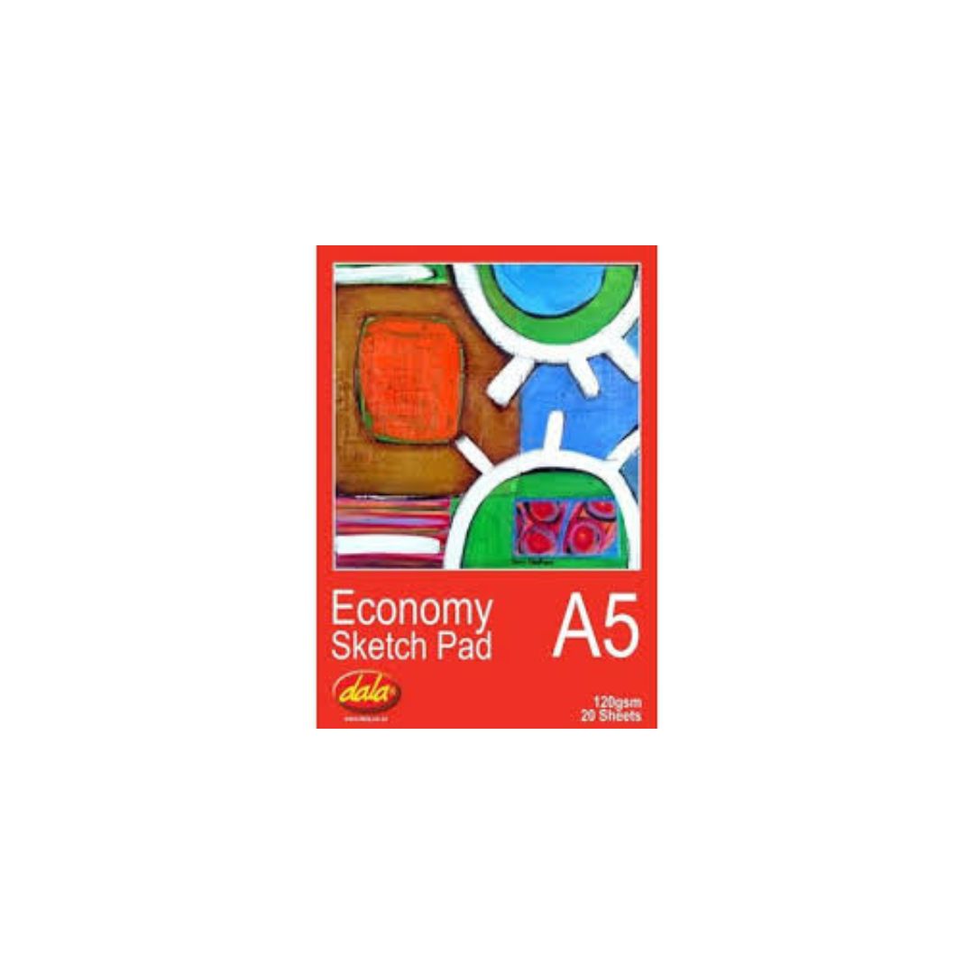 DALA A5 ECONO Sketch Pad 120G 20 Sheets