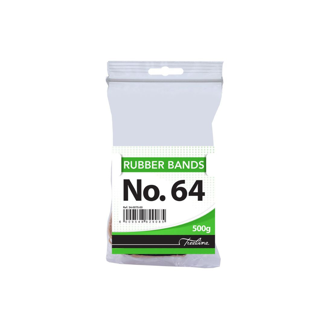 TREELINE Rubber Bands 500 gram No64