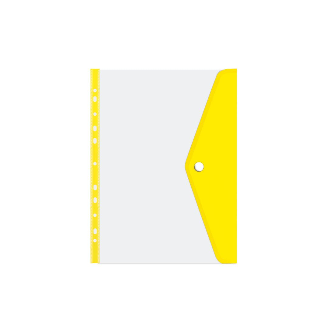TREELINE  A4 Filing Carry Folder with Stud (Open Long Side) 180 Micron