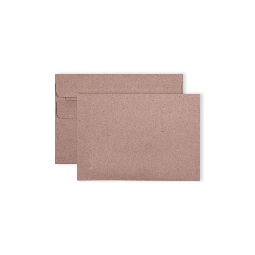 LEO C6  Self Seal 114 x 162mm 80gsm Brown Manilla Box of 500