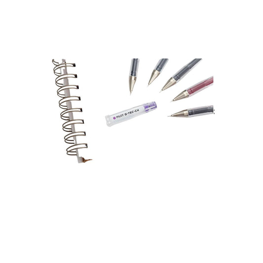 PILOT BL-G Tech C4  0.4mm Needle Tip Pen Wallet of 5