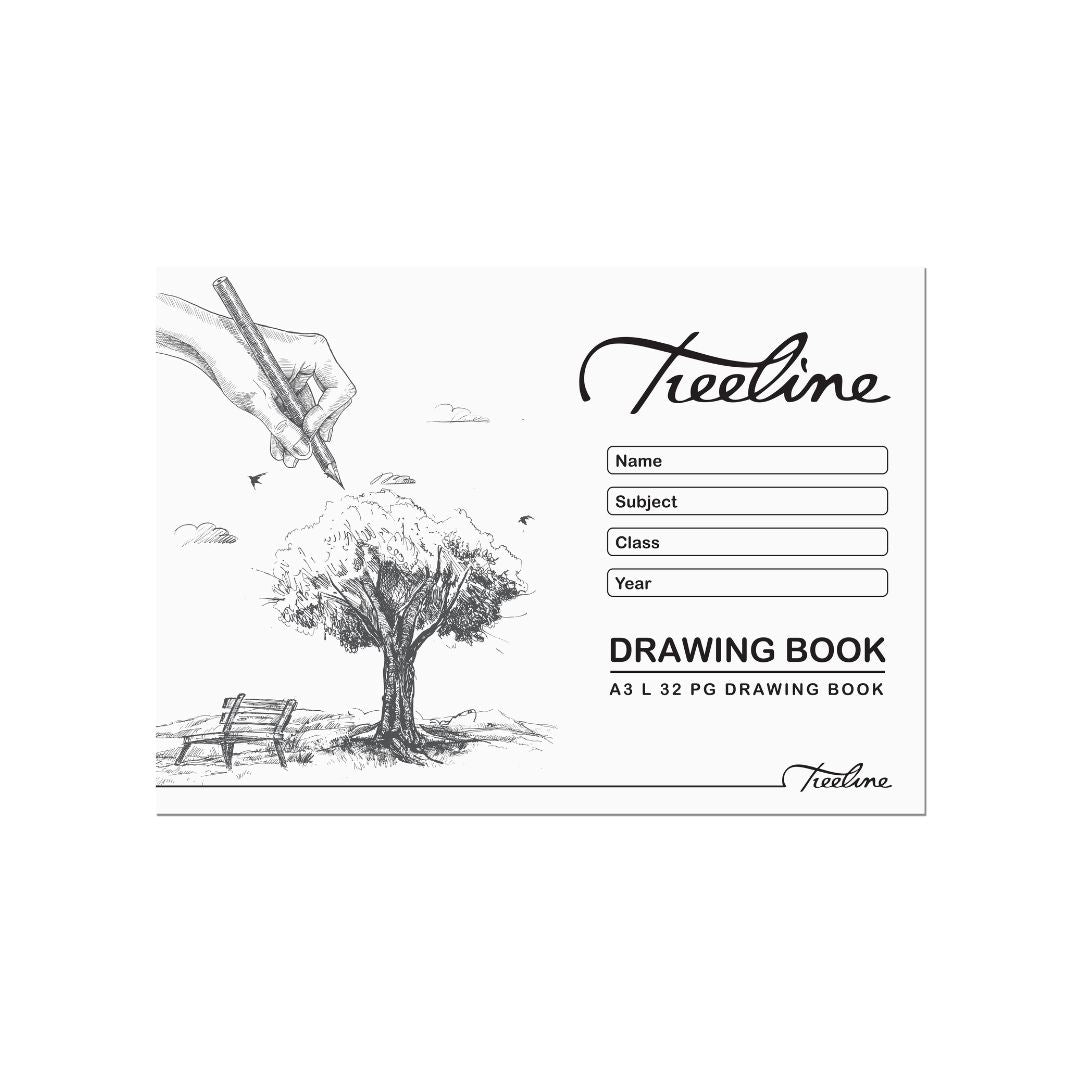 TREELINE A3 Landscape 32 pg Soft Cover Drawing Book