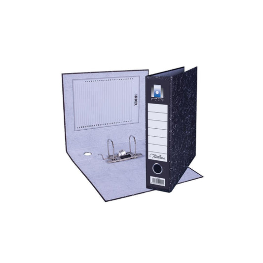 File Lever Arch Treeline A4 Upright Mottled 317mm Height, 80mm Spine, 634mm 10 Pack