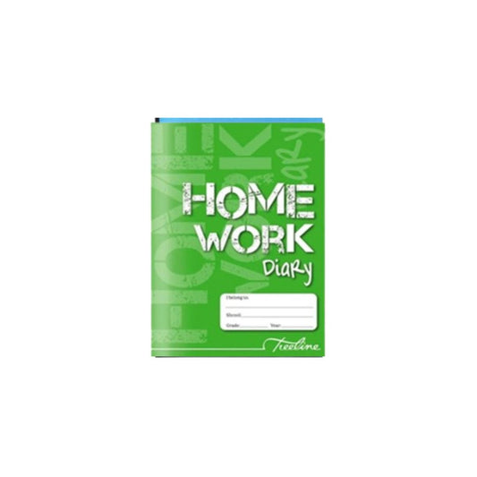 TREELINE A5 Homework Diary 88 pg non dated