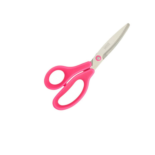 MEECO Executive Scholastic Scissors Right Handed Neon Pink 212mm