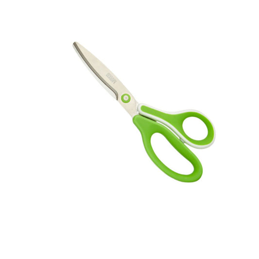 MEECO Executive Scholastic Scissors  Left Handed Neon Green 212mm