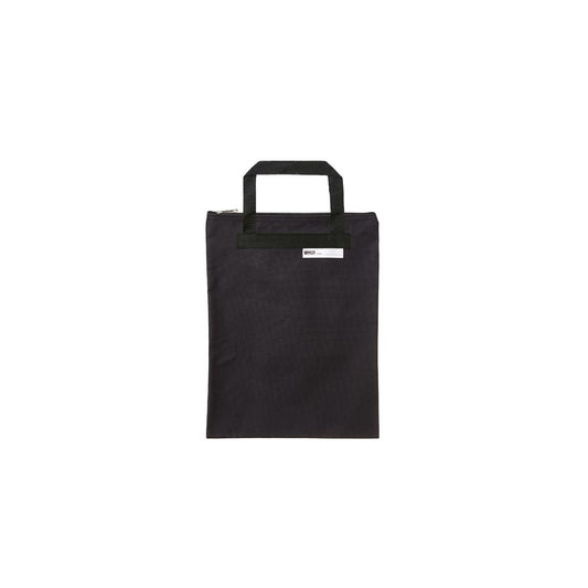 MEECO A4 Nylon Book Carry bag with zip closure 380mm X 290mm Standard Size