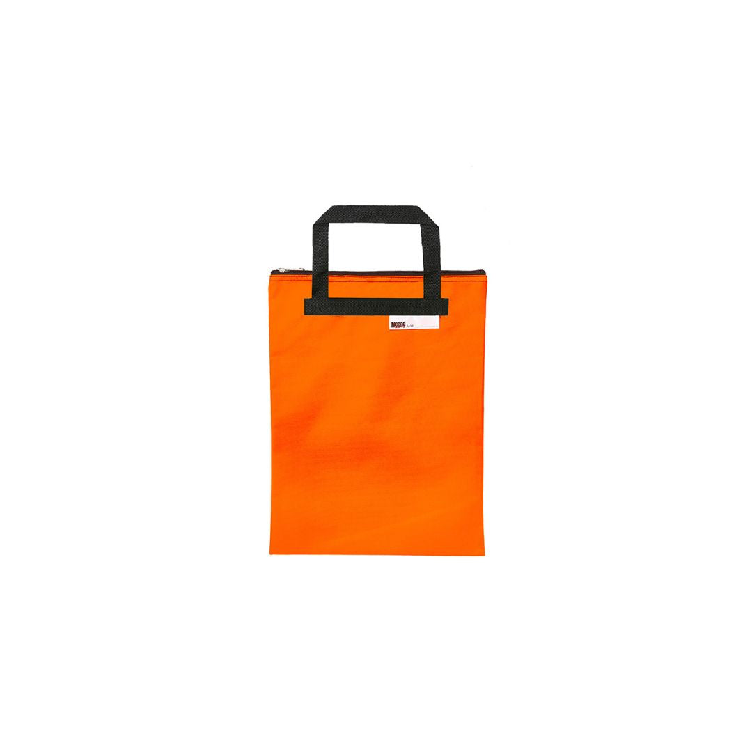 MEECO A4 Nylon Book Carry bag with zip closure 380mm X 290mm Standard Size