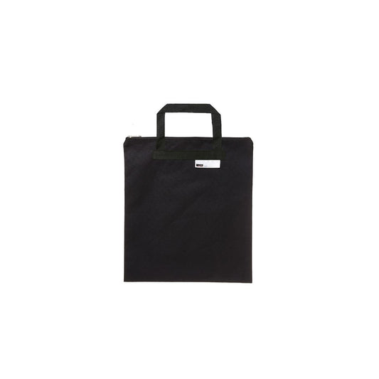 MEECO A4 Nylon Book Carry bag with zip closure 380mm X 340mm Extra Large