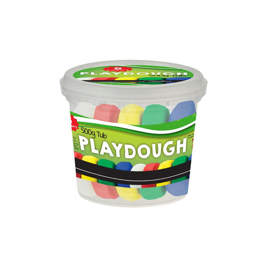 Playdough Treeline 500gram 6 Assorted Colours