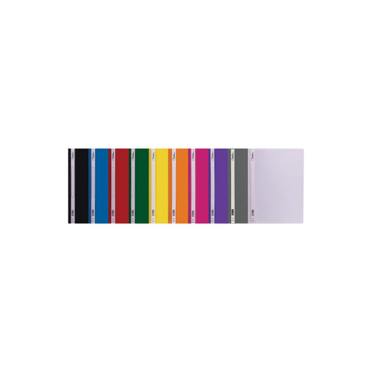 Folder Treeline Quotation Folder With White Strip and Filing Mechanism 10's