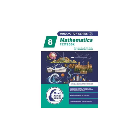 Mind Action Series Mathematics Grade 8 Textbook New edition 2026 - Hard Copy