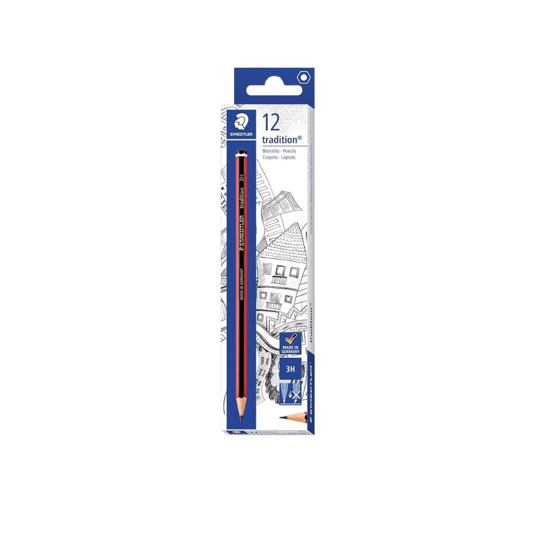 STAEDTLER Pencils H's  Boxed in 12's Tradition 110