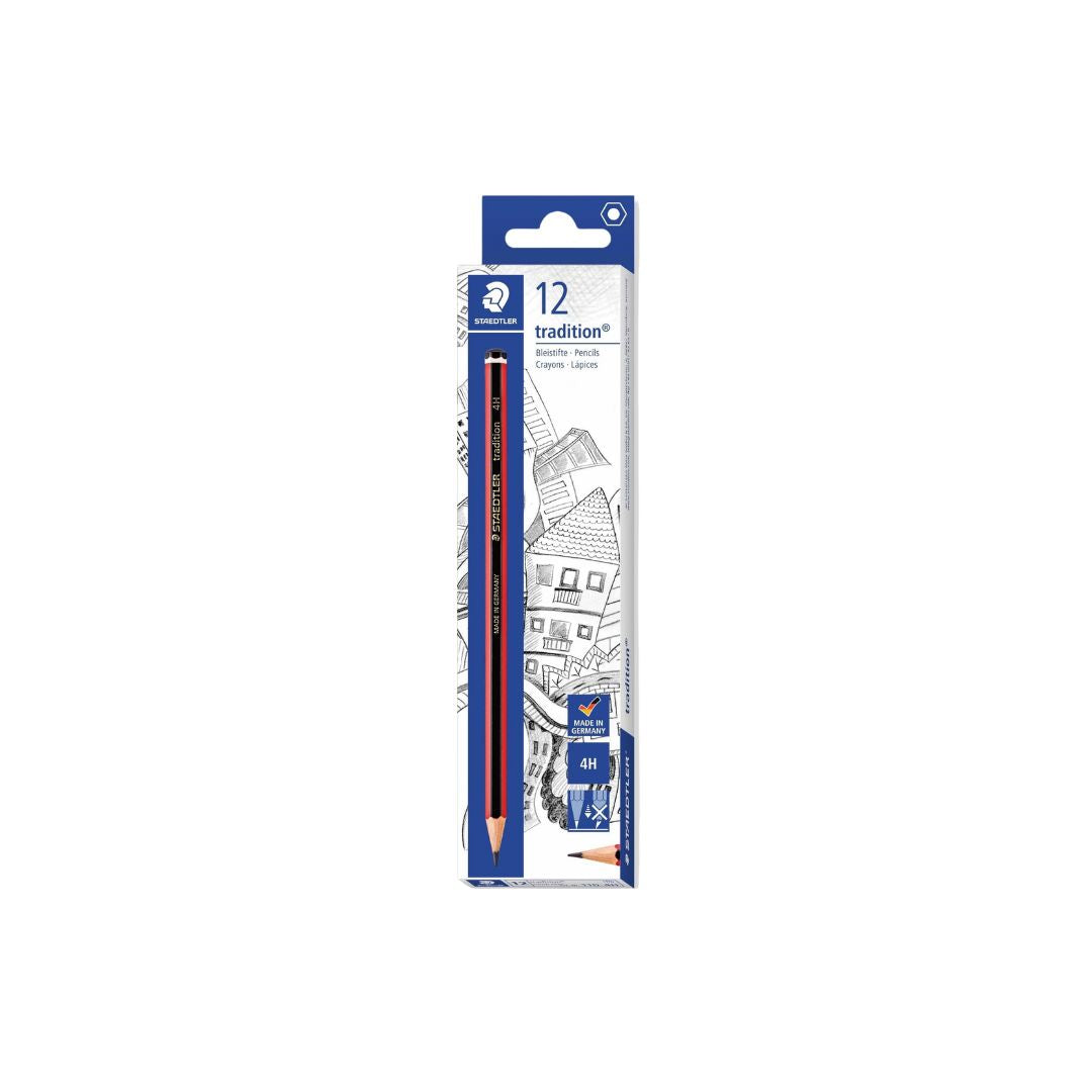 STAEDTLER Pencils H's  Boxed in 12's Tradition 110