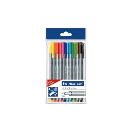 Staedtler Pens Fineliners 10 Pack