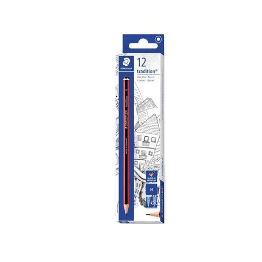 Staedtler Pencils H's  Boxed in 12's Tradition 110