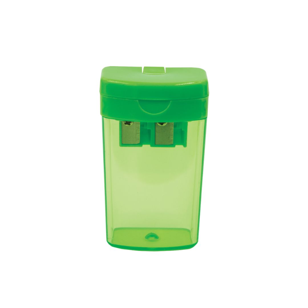 TREELINE Pencil Sharpener 2 Hole Tub with a cap