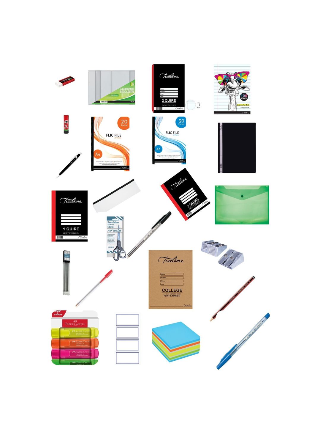 HIGH SCHOOL BASIC STATIONERY PACK