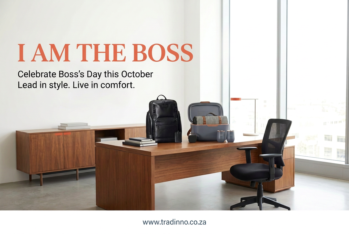 Boss’s Day banner with orange headline and TradInno wordmark removed