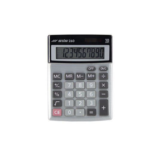 SDS Calculator 10 Digit LCD