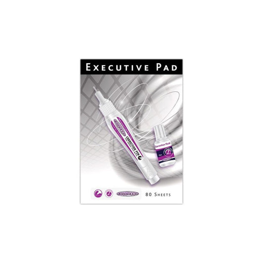 TREELINE A4 Executive Pad Ruled 80 Sheet Unpunched