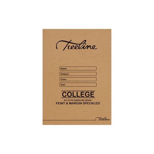 A4 Treeline Exercise Book 72 pg Irish & Margin College
