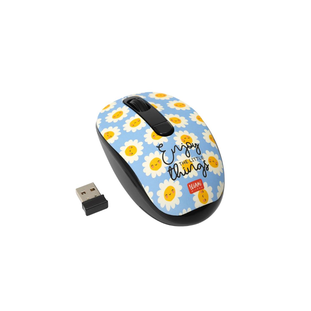 Legami Wireless Mouse Daisy