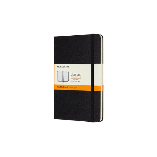 MOLESKINE Classic Black Ruled Notebook