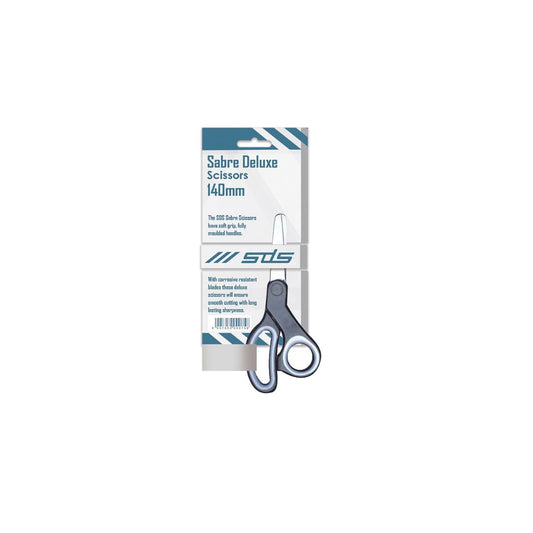 Scissors SDS Black Handle Sabre Deluxe Scissors 140mm