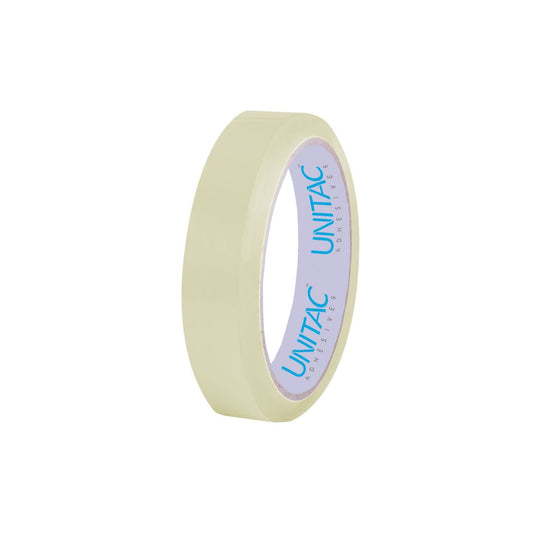 UNITAC CLEAR TAPE 18mm x 50m Large Core Tape